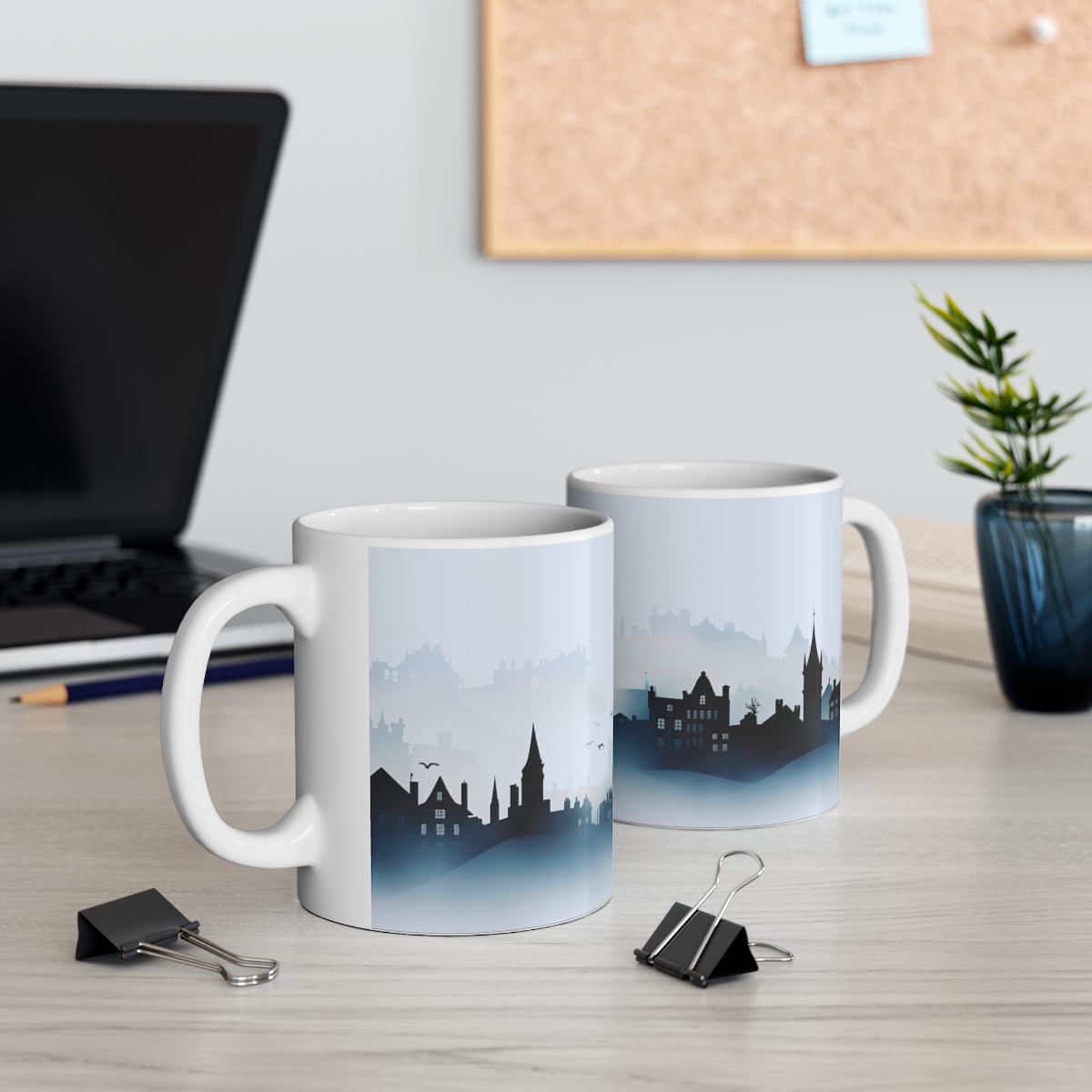 The Town Silhouette Collection 1 - The Misty Morning - Image 5