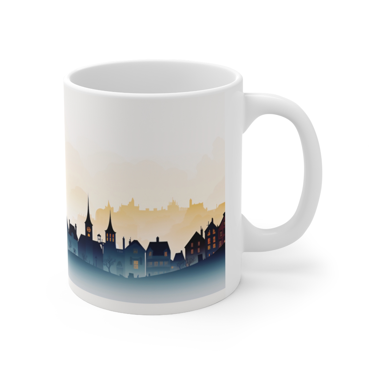 The Town Silhouette Collection 6 - Winter's Day - Image 4
